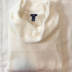 GAP white/cream cowl neck sweater
